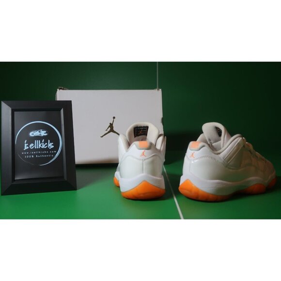 Air Jordan 11 Retro Low White/Citrus - 6.5W - Picture 4 of 5